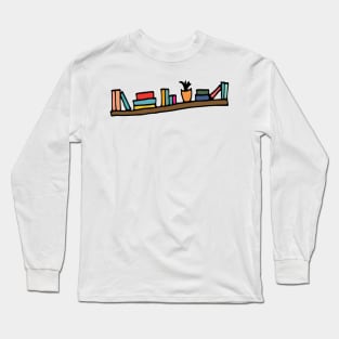 Bookshelf Long Sleeve T-Shirt